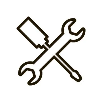 Instruments icon on white background. Vector illustration EPS 10. Stock Illustration