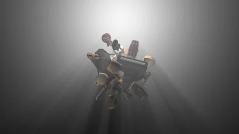 Instruments light ball lot loop Stock Footage 92975085