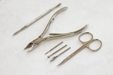 Instruments for manicure. Stock Photos