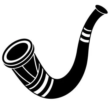 Instruments shofar (3) Stock Illustration