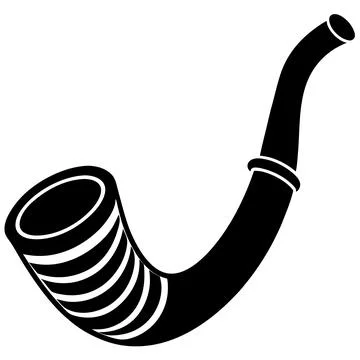 Instruments shofar (6) Stock Illustration