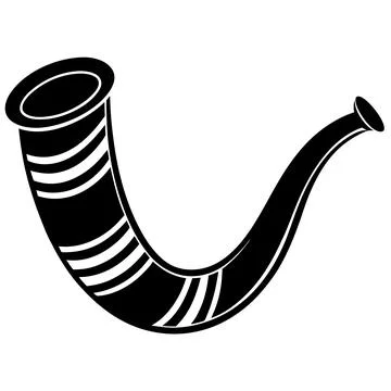 Instruments shofar (8) Illustrazione stock