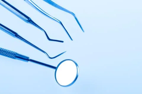 Instruments for stomatology Stock Photos