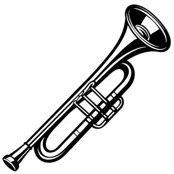 Instruments trombone (7) Illustrazione stock