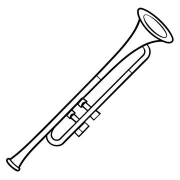 Instruments trombone (8) Illustrazione stock