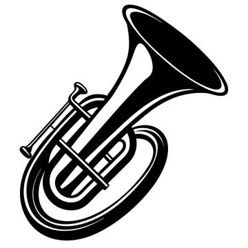 Instruments trumpet (11) Illustrazione stock
