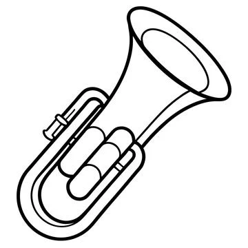 Instruments trumpet (16) Illustrazione stock
