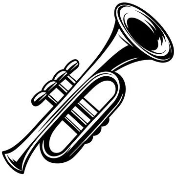 Instruments trumpet (8) Stock Illustration
