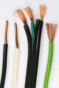 Insulated Copper Wire Stock Photos