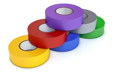 Insulating adhesive tape Stock Illustration