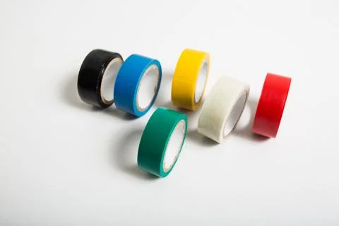 Insulating tape roll Stock Photos
