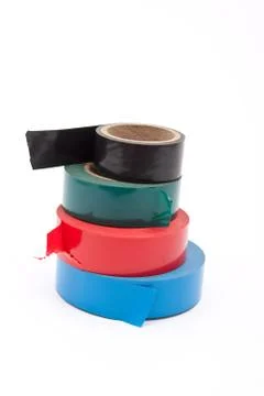 Insulating tapes Stock Photos
