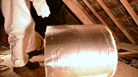 Insulation 1 Stock Footage 32691325