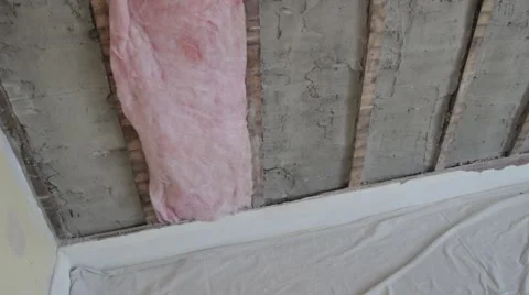 Insulation Drywall Stockbeeldmateriaal 49684400