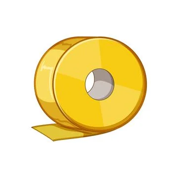 Insulation electrical tape cartoon vector illustration Stock Illustration
