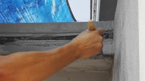 Insulation film sideview Stock Footage 116269997