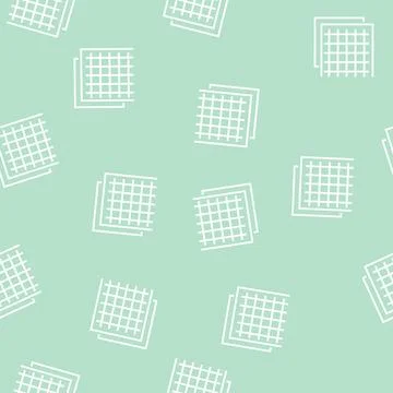 Insulation grid line seamless pattern Stock Illustration