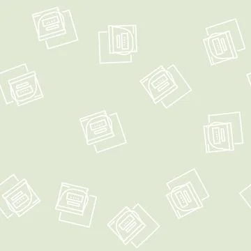 Insulation material container line seamless pattern Stock Illustration