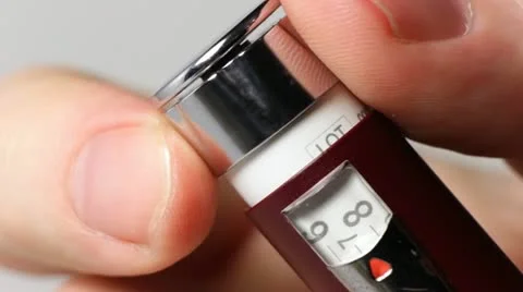 Insulin dose - seven Vídeos de archivo 12441933