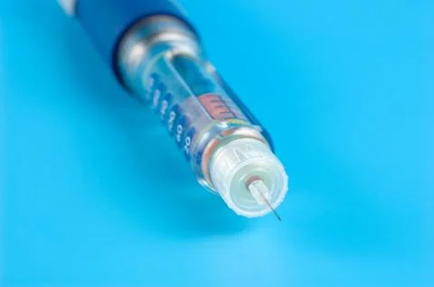 Insulin pen Foto stock