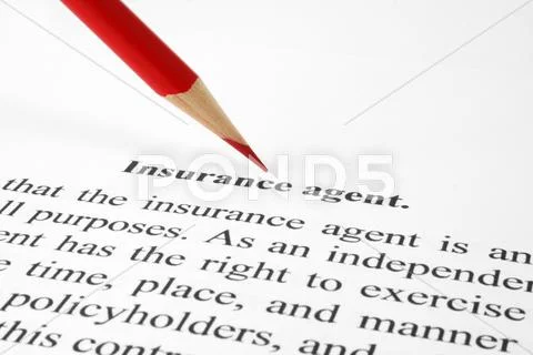 Insurance agent Stock Photos