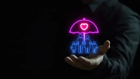 Insurance and security concept. Stock-Footage 272191926
