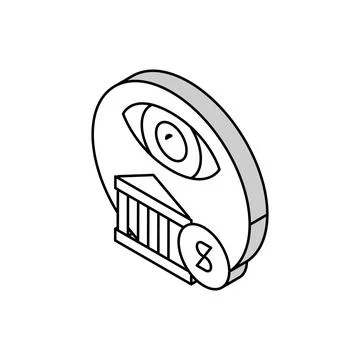 Insurance claims isometric icon vector illustration Stock Illustration