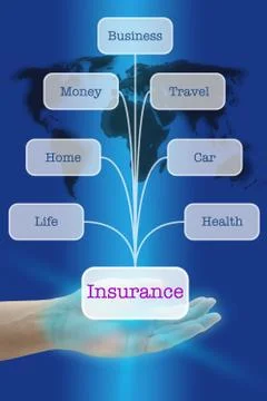 Insurance concept Stock Illustration