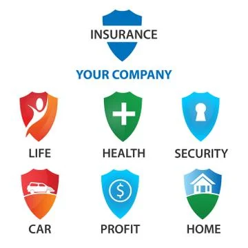 Insurance concept Stock Illustration