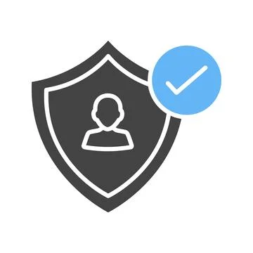 Insurance icon vector image. Stock Illustration