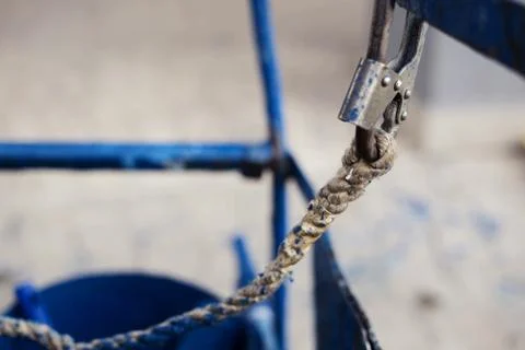 Insurance in the process of creating graffiti Stock Photos