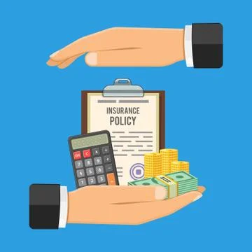 Insurance Services Concept Stock Illustration
