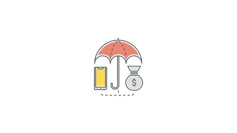 Insurrect icon animation for video motion graphics Stock Footage 162734682