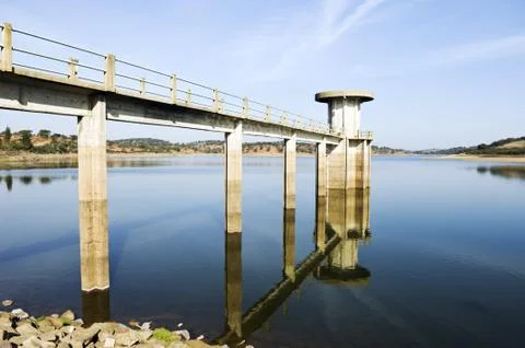 Intake tower Stock Photos