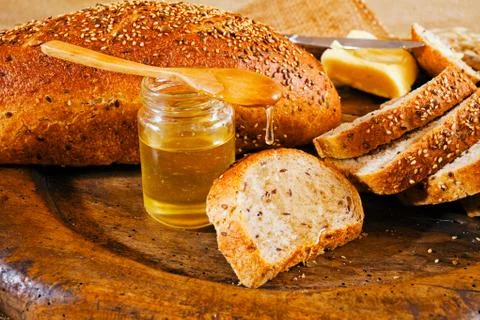 Integral bread Stock Photos