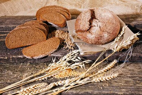 Integral bread Stock Photos