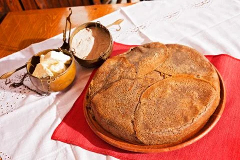 Integral pancakes Free Stock Photos