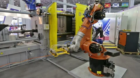 Integrated automatic casting production line of JSC "Siblitmash" Stock Footage 67409519