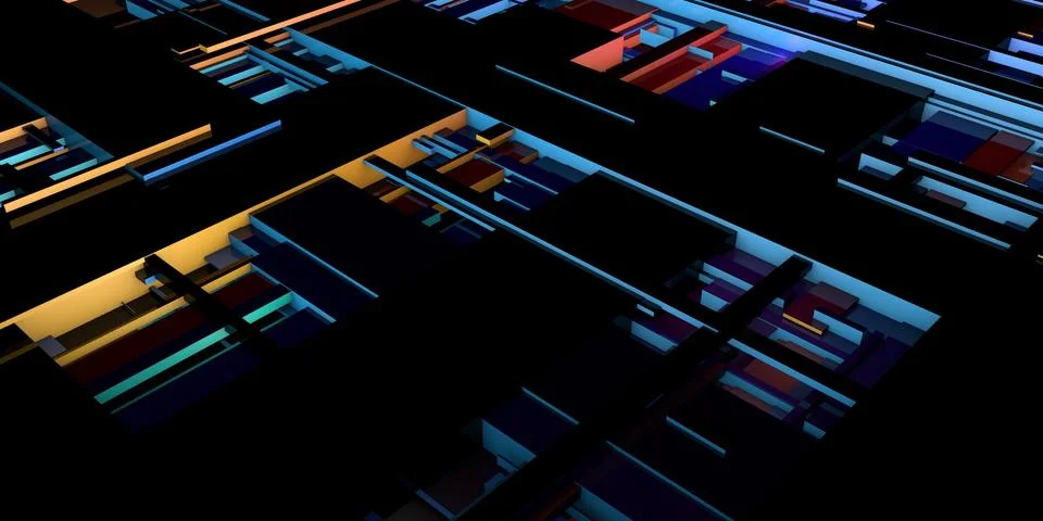 Integrated Circuit Design 스톡 일러스트