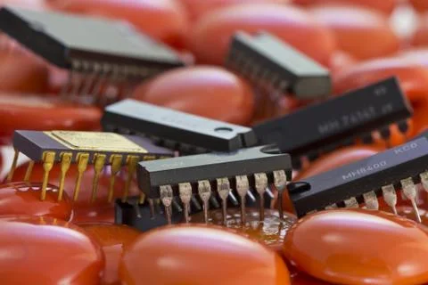 Integrated Circuits Stock Photos