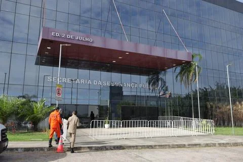  integrated control and command center salvador, bahia, brazil - february ... 写真素材