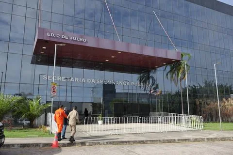  integrated control and command center salvador, bahia, brazil - february ... 写真素材