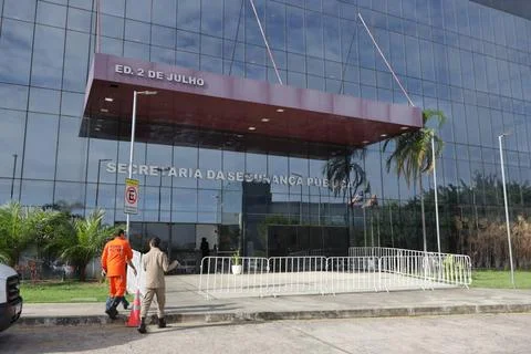  integrated control and command center salvador, bahia, brazil - february ... 写真素材