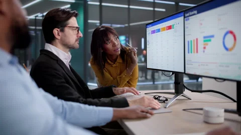 Integrated CRM System Enhancing Company Sales Stock Footage 331153382