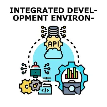 Integrated development environment managing software engineering process 库存插图