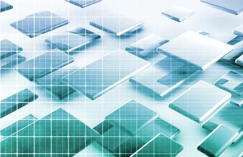 Integrated management system Illustrazione stock