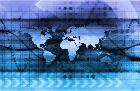 Integrated management system Stock Illustration