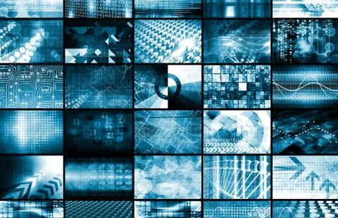 Integrated Management System Stock Illustration