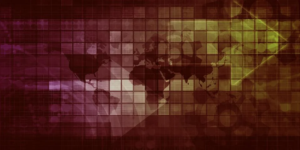 Integrated Management System Stock Illustration