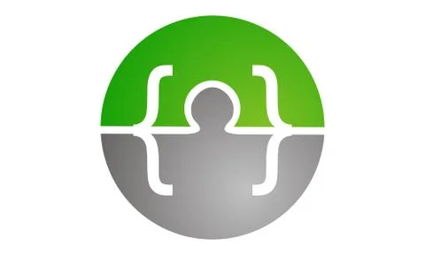 Integrated Program Code Stock Illustration